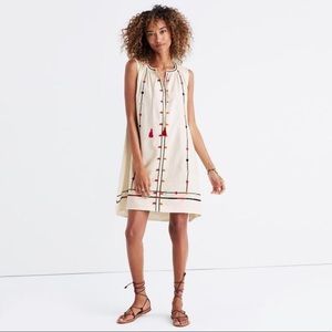 NWT Madewell Embroidered Sunview Dress, Size Small